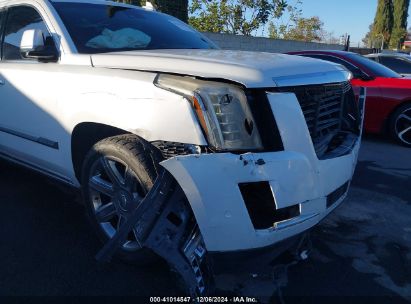 Lot #3035092576 2017 CADILLAC ESCALADE PLATINUM