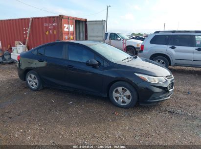 Lot #3035080945 2017 CHEVROLET CRUZE LS AUTO