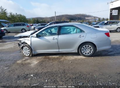 Lot #3035067149 2013 TOYOTA CAMRY LE