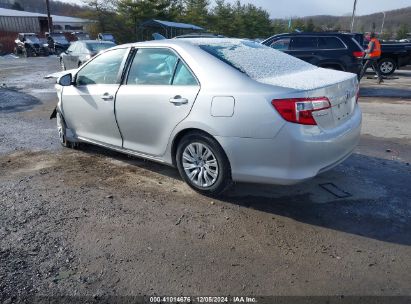 Lot #3035067149 2013 TOYOTA CAMRY LE