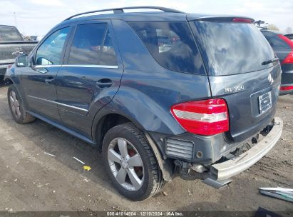 Lot #3053662109 2011 MERCEDES-BENZ ML 350 4MATIC