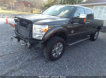 Lot #3042565979 2015 FORD F-350 LARIAT