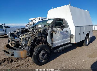 Lot #3053066193 2021 FORD F-450 CHASSIS XL