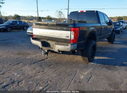 Lot #3042566281 2017 FORD F-250 LARIAT