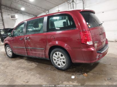 Lot #3057074415 2014 DODGE GRAND CARAVAN AMERICAN VALUE PKG