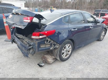 Lot #3052072945 2016 KIA OPTIMA LX