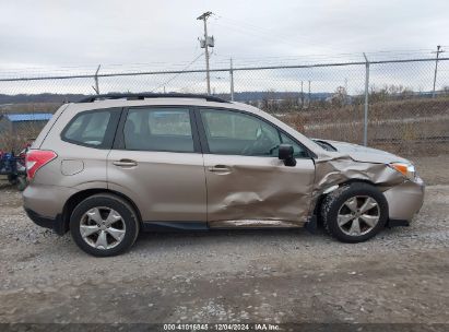 Lot #3052072938 2015 SUBARU FORESTER 2.5I