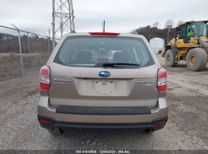 Lot #3052072938 2015 SUBARU FORESTER 2.5I