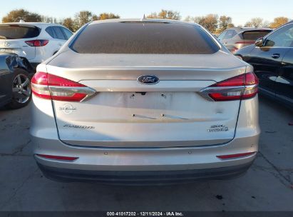 Lot #3053061327 2019 FORD FUSION HYBRID SEL