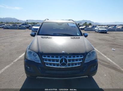 Lot #3046371340 2010 MERCEDES-BENZ ML 350 4MATIC