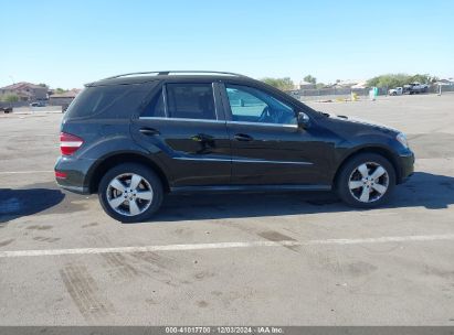 Lot #3046371340 2010 MERCEDES-BENZ ML 350 4MATIC