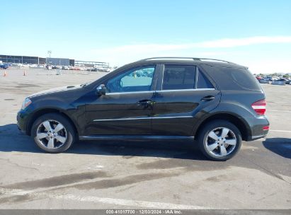 Lot #3046371340 2010 MERCEDES-BENZ ML 350 4MATIC