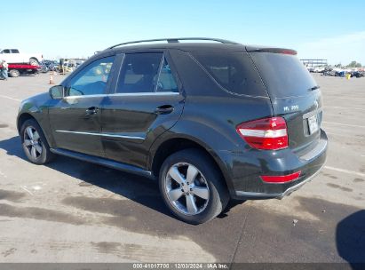 Lot #3046371340 2010 MERCEDES-BENZ ML 350 4MATIC