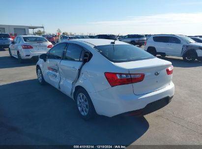 Lot #3035080836 2017 KIA RIO LX