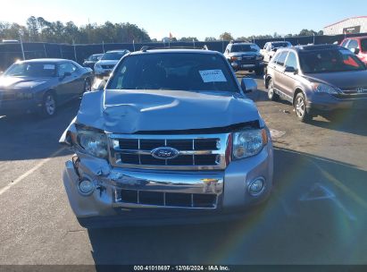 Lot #3034050706 2012 FORD ESCAPE LIMITED