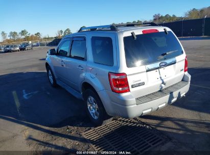 Lot #3034050706 2012 FORD ESCAPE LIMITED