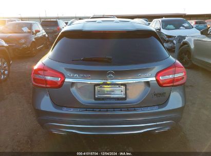 Lot #3053061274 2015 MERCEDES-BENZ GLA 250 4MATIC