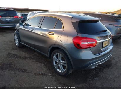 Lot #3053061274 2015 MERCEDES-BENZ GLA 250 4MATIC