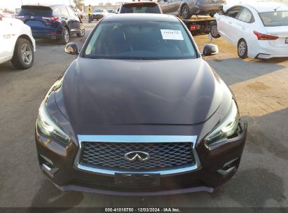 Lot #3035092511 2018 INFINITI Q50 3.0T LUXE