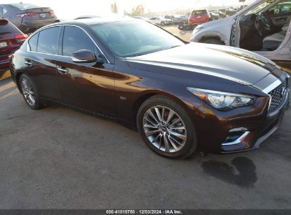 Lot #3035092511 2018 INFINITI Q50 3.0T LUXE