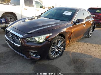 Lot #3035092511 2018 INFINITI Q50 3.0T LUXE