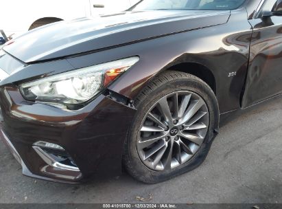 Lot #3035092511 2018 INFINITI Q50 3.0T LUXE