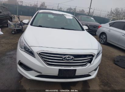 Lot #3035092504 2017 HYUNDAI SONATA