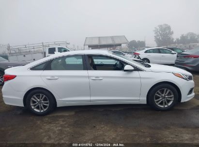 Lot #3035092504 2017 HYUNDAI SONATA