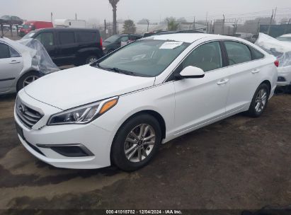 Lot #3035092504 2017 HYUNDAI SONATA