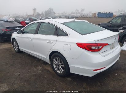 Lot #3035092504 2017 HYUNDAI SONATA