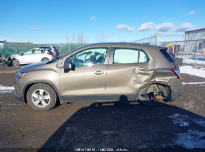 Lot #3052072903 2020 CHEVROLET TRAX FWD LS