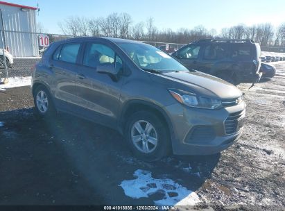 Lot #3052072903 2020 CHEVROLET TRAX FWD LS