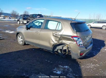 Lot #3052072903 2020 CHEVROLET TRAX FWD LS