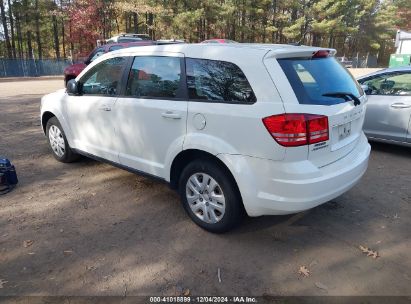 Lot #3034050702 2013 DODGE JOURNEY AMERICAN VALUE PKG