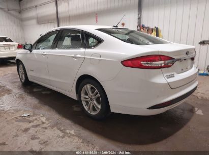 Lot #3053061263 2018 FORD FUSION HYBRID SE