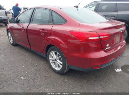 Lot #3046377092 2017 FORD FOCUS SE