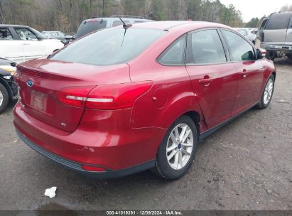 Lot #3046377092 2017 FORD FOCUS SE