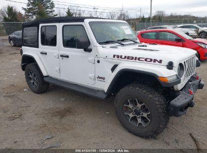 Lot #3042565899 2018 JEEP WRANGLER UNLIMITED RUBICON 4X4