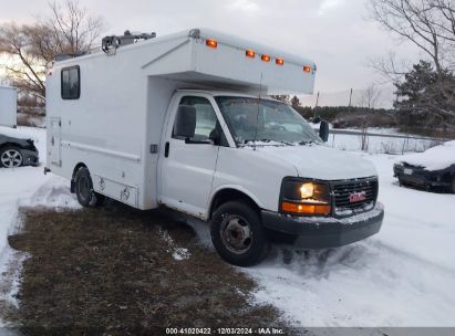 Lot #3034050964 2009 GMC SAVANA CUTAWAY WORK VAN