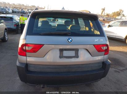 Lot #3035092434 2005 BMW X3 3.0I