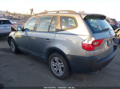 Lot #3035092434 2005 BMW X3 3.0I