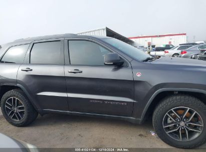 Lot #3051073274 2017 JEEP GRAND CHEROKEE TRAILHAWK 4X4