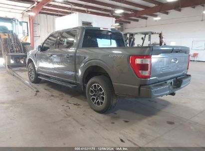 Lot #3046371297 2023 FORD F-150 LARIAT