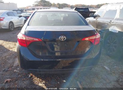 Lot #3034050950 2019 TOYOTA COROLLA LE