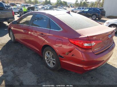 Lot #3035707900 2015 HYUNDAI SONATA SE