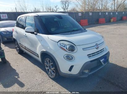 Lot #3053066132 2014 FIAT 500L TREKKING