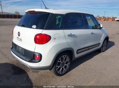 Lot #3053066132 2014 FIAT 500L TREKKING