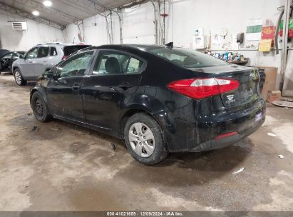 Lot #3034050931 2016 KIA FORTE LX