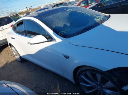 Lot #3034050934 2014 TESLA MODEL S P85D