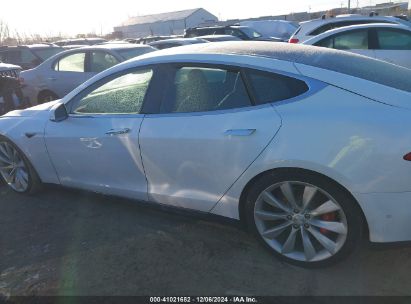 Lot #3034050934 2014 TESLA MODEL S P85D